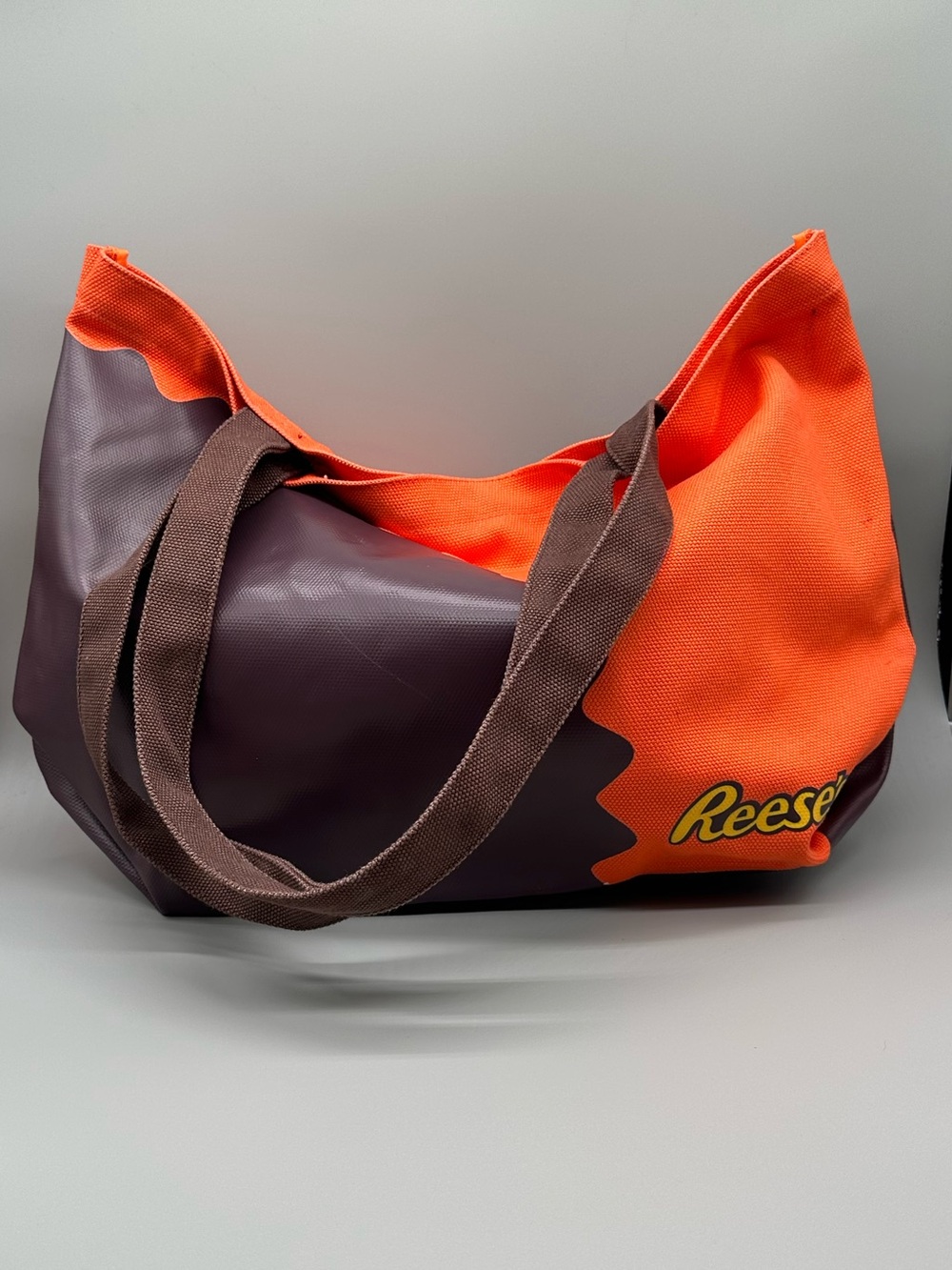 Reese's Orange & Brown Tote Bag